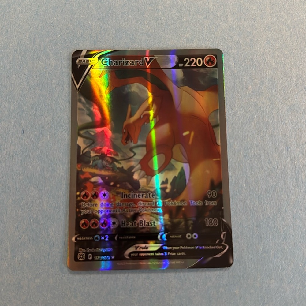 Pokémon card.  Ultra rare. One of 172.  In mint condition.  No bent edges.